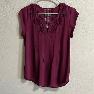 Plum blouse